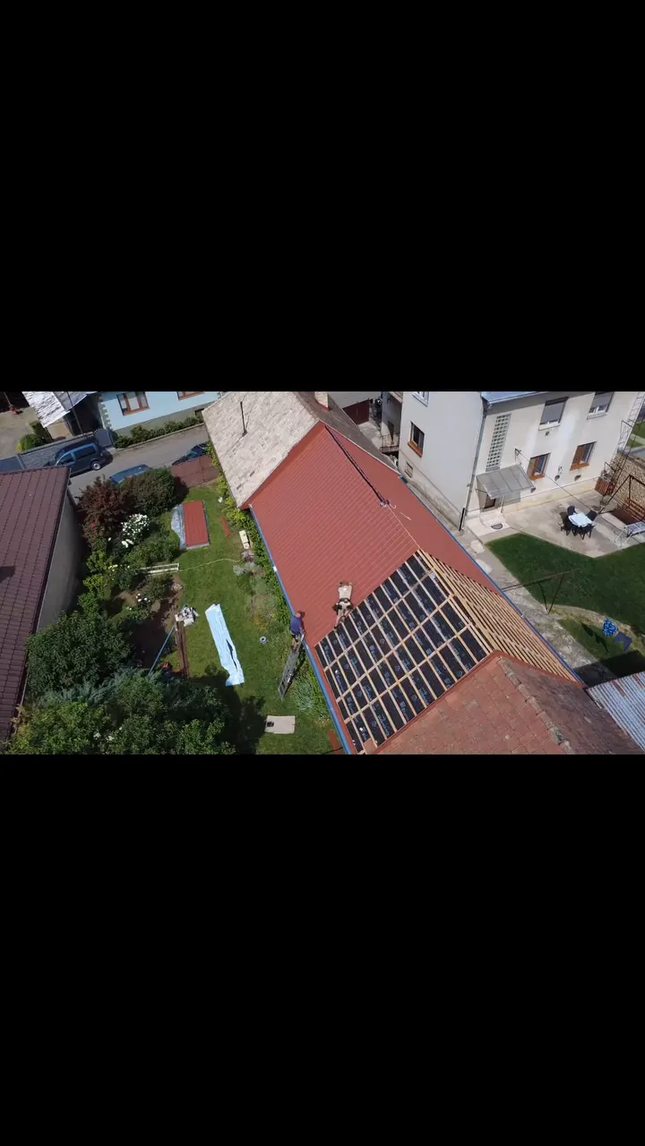 Debraď — sedlová strecha 125 m² za 4 dni